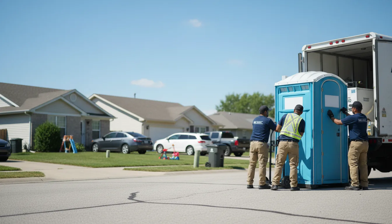 Standard Porta Potty Rentals in Bartlett, KS near me